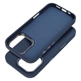 Case for iPhone 15 PRO MAX Frame Mag Cover MagSafe compatible navy blue