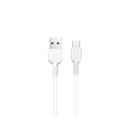USB-A to USB-C cable Hoco 2,4A 3 m X20 white