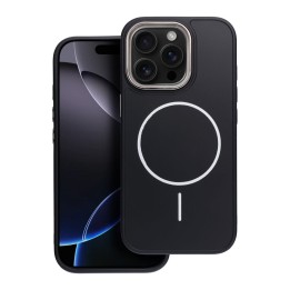 Etui na iPhone 16 Frame Mag Cover zgodne z MagSafe czarne