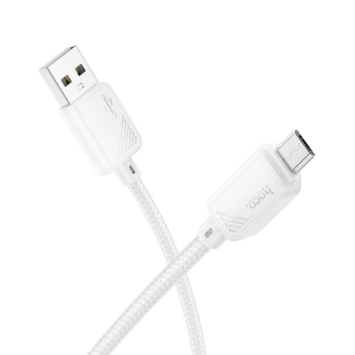 Кабель USB A для Micro USB Hoco 2,4A 1 m X113 белый