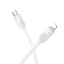 USB-C to Lightning cable Hoco PD 27W 1 m X114 white