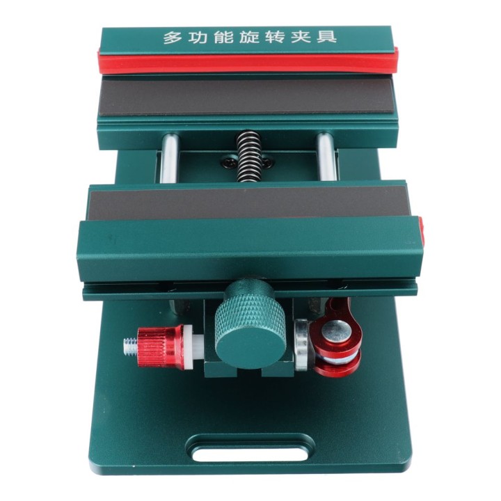 Rotating universal holder for housing repair