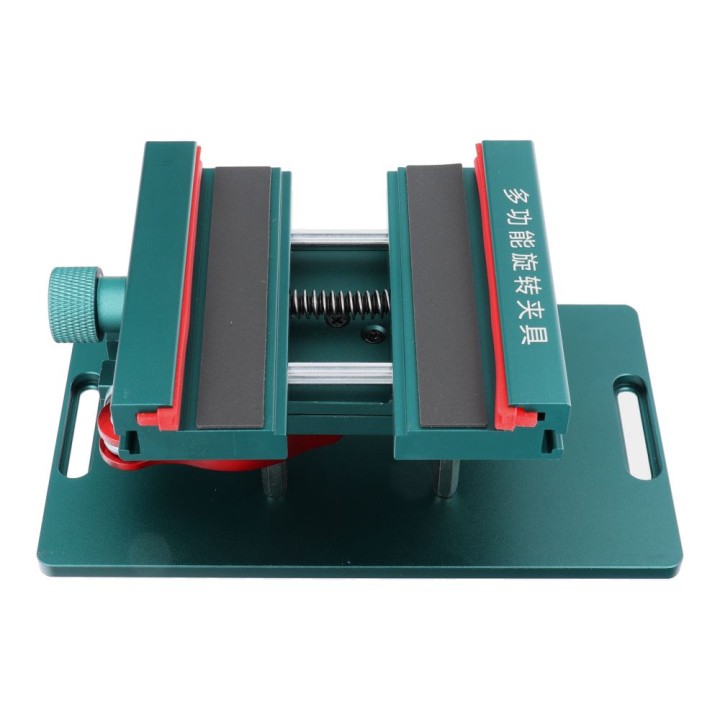 Rotating universal holder for housing repair