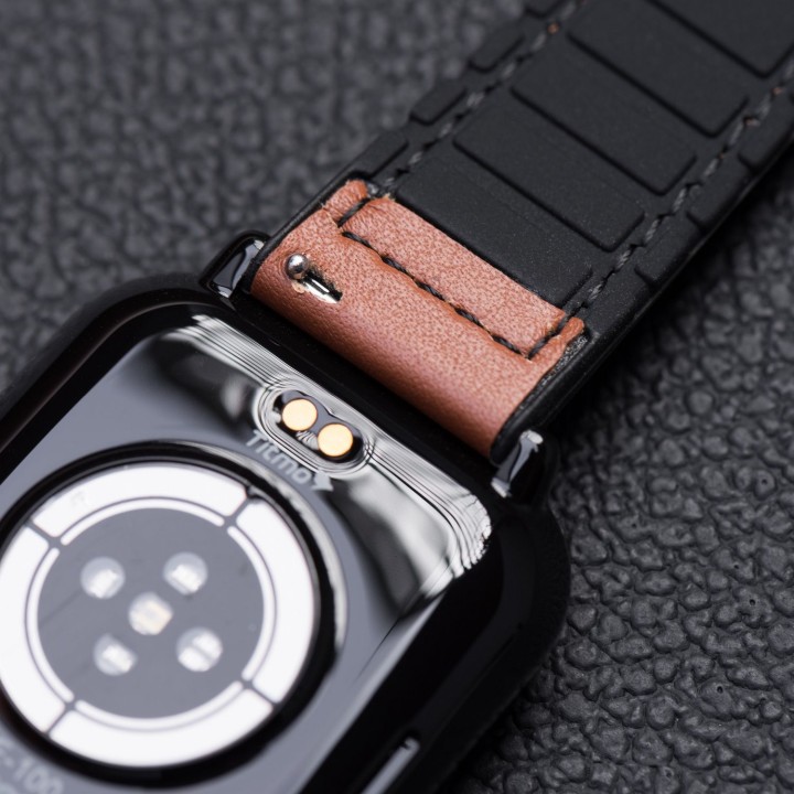 Smartwatch TITMO E-100 (TFT, bluetooth calling) black 0INT