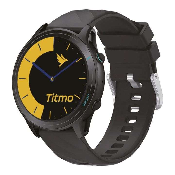 Smartwatch TITMO O-100 (TFT, bluetooth calling) black 0INT