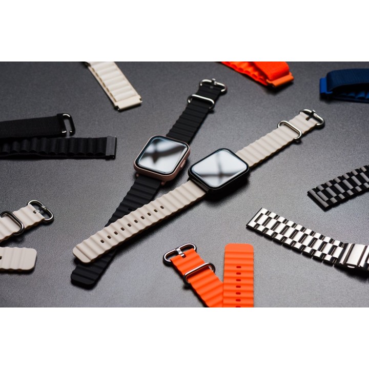 Smartwatch TITMO E-100 (TFT, bluetooth calling) black 0INT