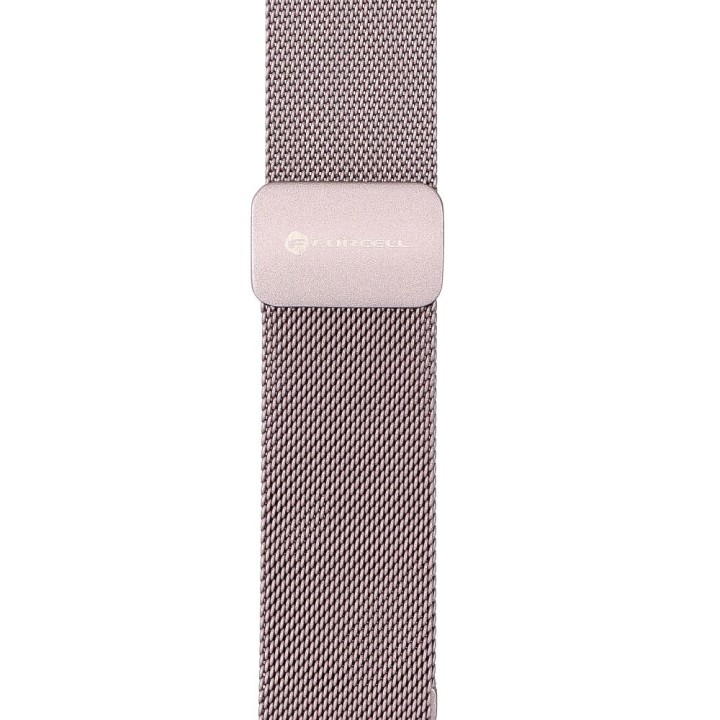 Strap for Apple Watch Forcell F-Design FA14 magnetic steel 38 / 40 / 41 mm pink