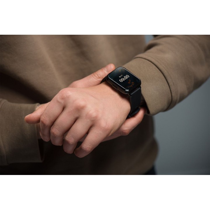 Smartwatch TITMO E-100 (TFT, bluetooth calling) black 0INT