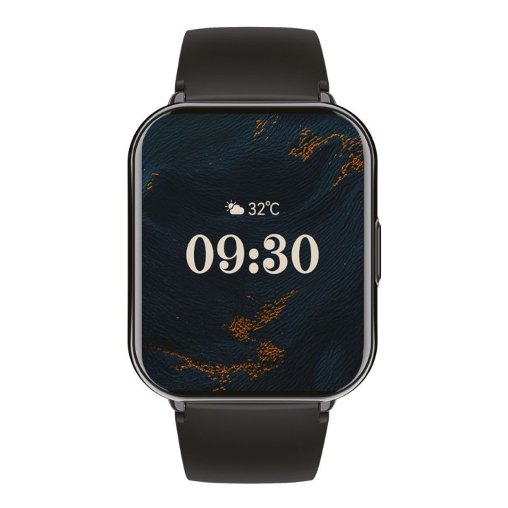 Smartwatch TITMO E-100 (TFT, bluetooth calling) black 0INT