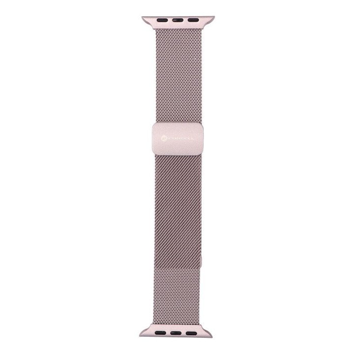 Strap for Apple Watch Forcell F-Design FA14 magnetic steel 38 / 40 / 41 mm pink