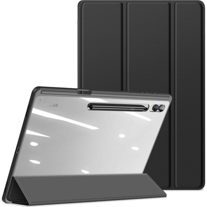 DUX DUCIS case TOBY with space for stylus for SAMSUNG Tab S10 Ultra/S9 Ultra/S8 Ultra black