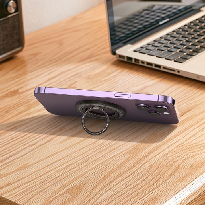 Phone holder for finger Hoco magnetic Ring GH3 black