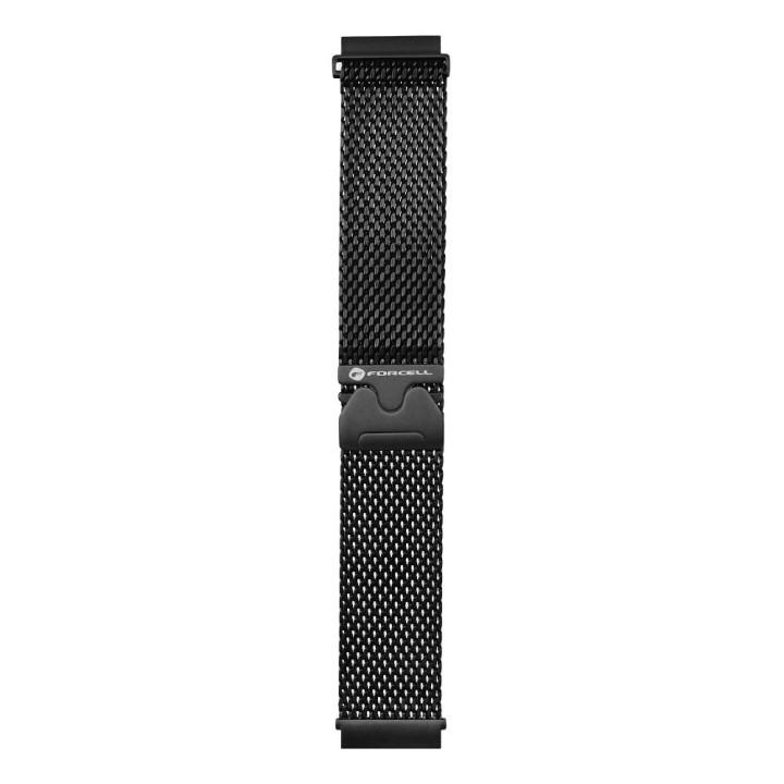 Strap for Samsung Galaxy Watch Forcell F-Design FS10 magnetic steel 20 mm black