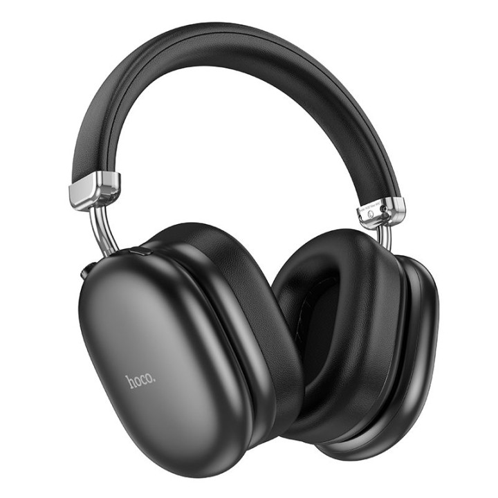 Wireless on-ear headphones Hoco ANC W35 MAX black