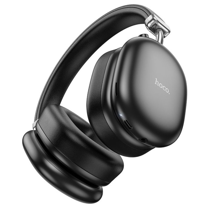 Wireless on-ear headphones Hoco ANC W35 MAX black