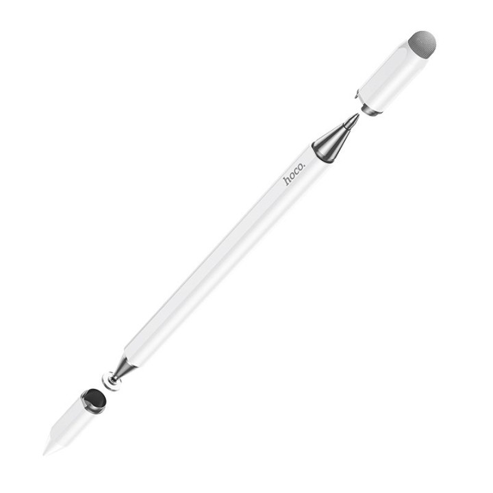 Passive tablet stylus 3-in-1 Hoco GM111 white