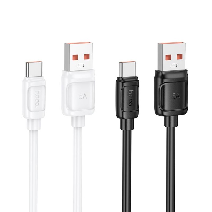 Kabel USB A do USB C Hoco PD 5A 100W 1 m X115 czarny