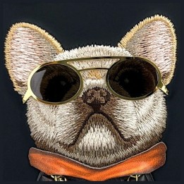 NIMMY чехол GLASSES COOL DOG для IPHONE 16 черный
