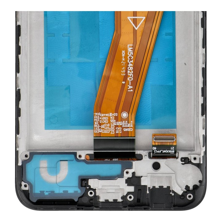 LCD дисплей для SAMSUNG A03S A037G OEM с рамкой (164mm)