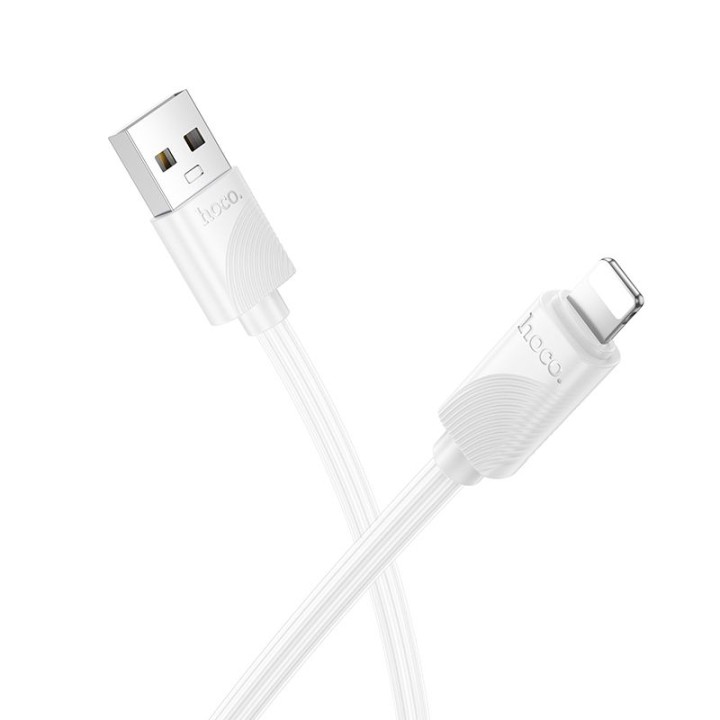 Кабель USB-A – Lightning Hoco 2,4A 1 m X114 білий