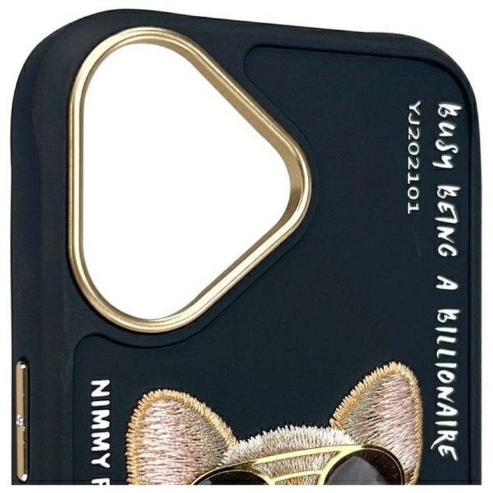 NIMMY чохол GLASSES COOL DOG для IPHONE 16 чорний