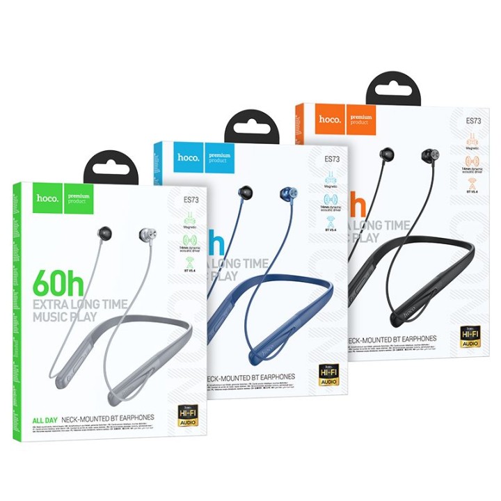 Wireless in-ear headphones Hoco ES64 navy blue (SC)