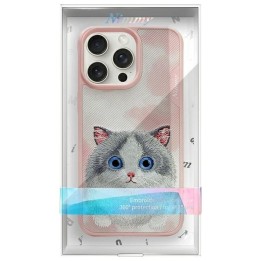 NIMMY чехол BIG EYED PET 2.0 Cat для IPHONE 15 Pro розовый