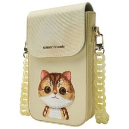 Чехол для телефон кошелек сумочка набор 3 в 1 Nimmy Big Eyed Pet 2.0 Cat хаки