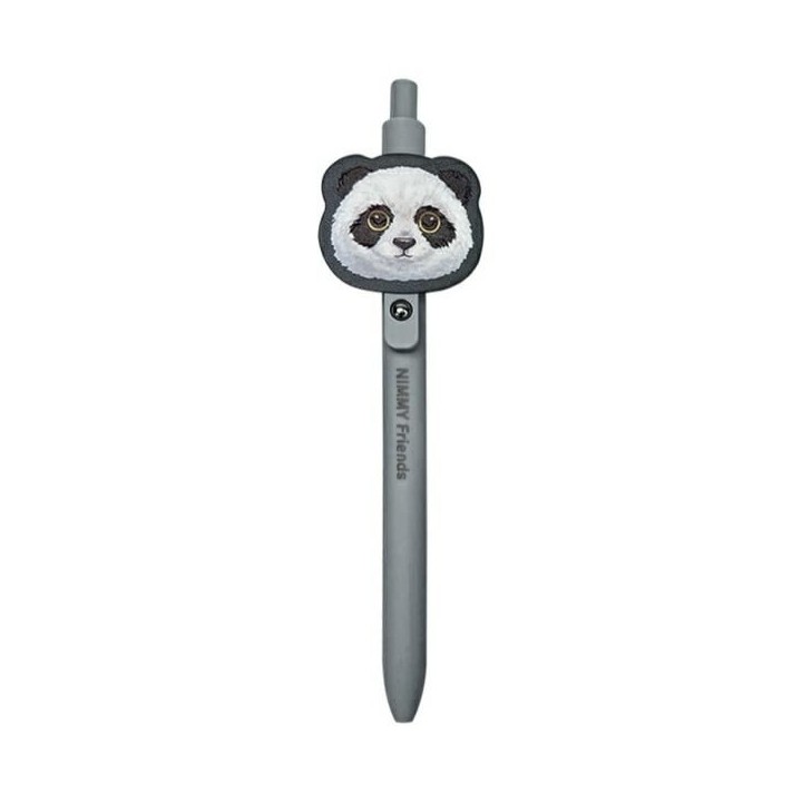 NIMMY zestaw 2w1 notatnik + długopis BIG EYED PET 2.0 Panda czarny