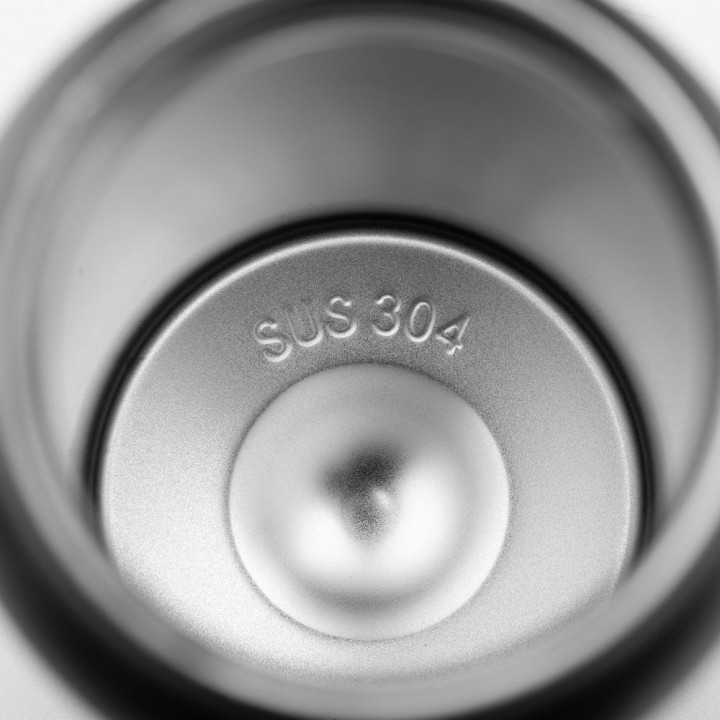 Bottle / water bottle metal with holder compatible with Magsafe 950ml black