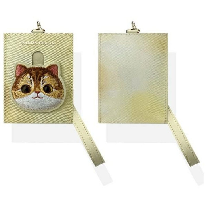 Чехол для телефон кошелек сумочка набор 3 в 1 Nimmy Big Eyed Pet 2.0 Cat хаки