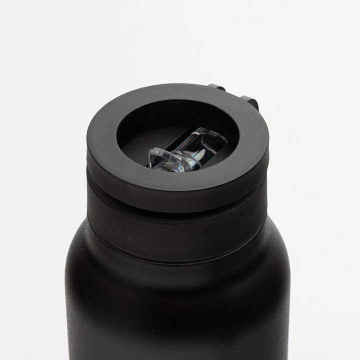 Bottle / water bottle metal with holder compatible with Magsafe 950ml black