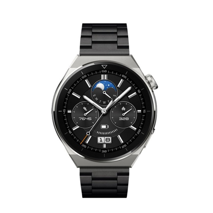 Strap for Samsung Galaxy Watch Forcell F-Design FS06 clasp steel 20 mm black