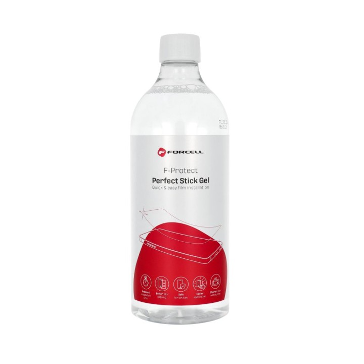 Phone film application fluid Forcell Perfect Stick Gel 1L with dispenser