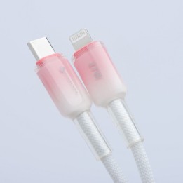 USB-C to Lightning cable Forcell F-Energy PD 3A 27W Gradient 1 m C356 white