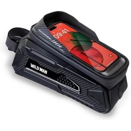WILDMAN сумка велосипедная на раму на молния 2L (4" - 7") M30 черная