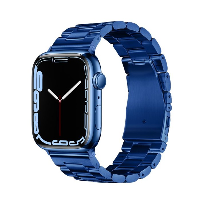 Strap for Apple Watch Forcell F-Design FA10 clasp, steel 38 / 40 / 41 mm blue