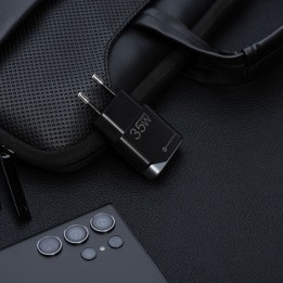 Сетевое зарядное устройство для телефона Forcell F-Energy Ultra Slim GaN III USB C PD QC4.0 3A 35W B135101-E черное