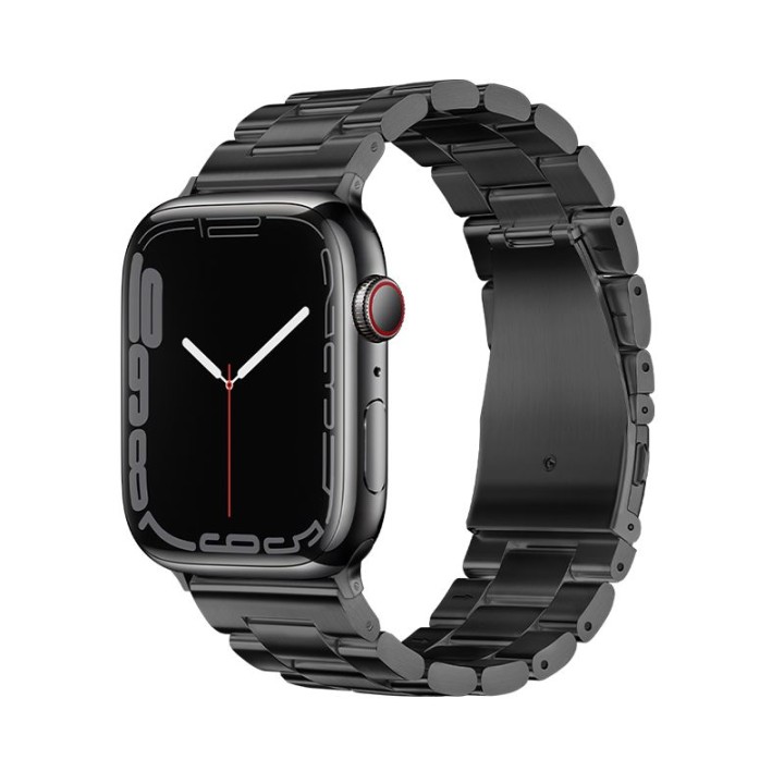 Strap for Apple Watch Forcell F-Design FA10 clasp, steel 38 / 40 / 41 mm black