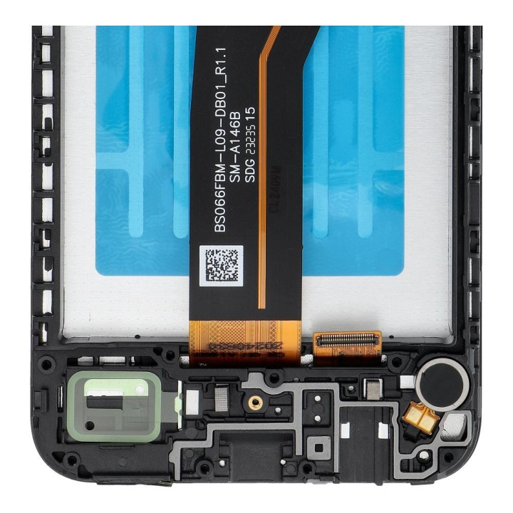 FixCell LCD дисплей для SAMSUNG A14 4G A145F OEM рамка с компонентами
