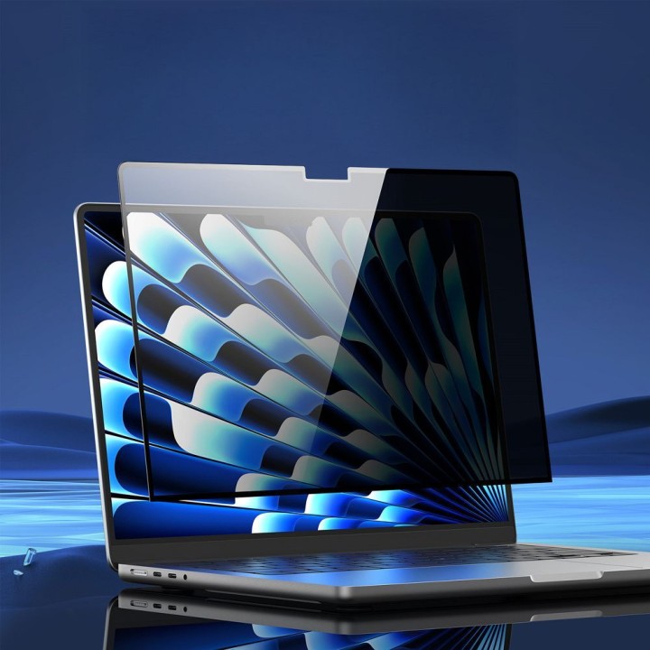 Protective film protector for MacBook AIR 15.6 (2022/2024/2025) Dux Ducis Privacy Leno