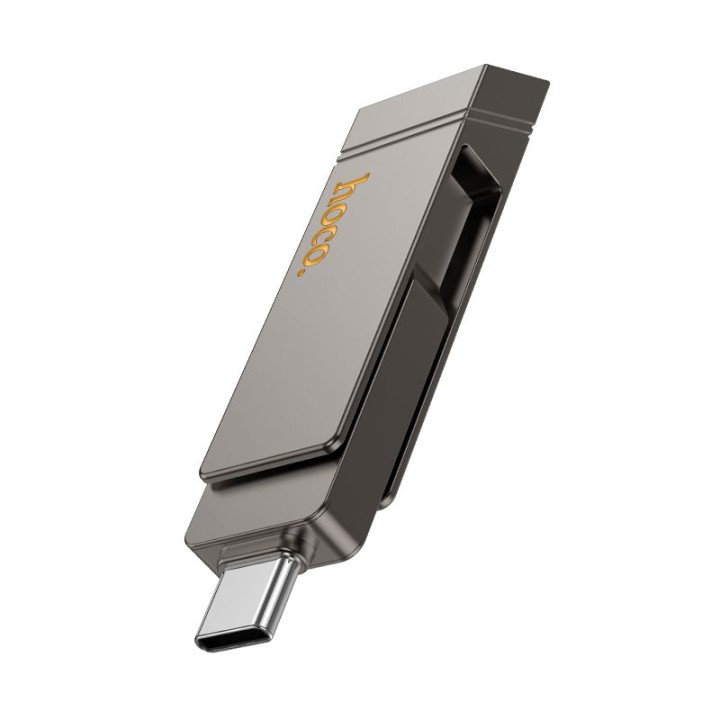 Pendrive 32GB USB 3.2 (USB A + USB C) Hoco UD15 szary