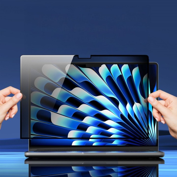 Folia ochronna protektor do MacBook AIR 15.6 (2022/2024/2025) Dux Ducis Privacy Leno