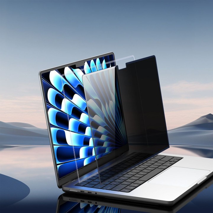 Folia ochronna protektor do MacBook AIR 15.6 (2022/2024/2025) Dux Ducis Privacy Leno