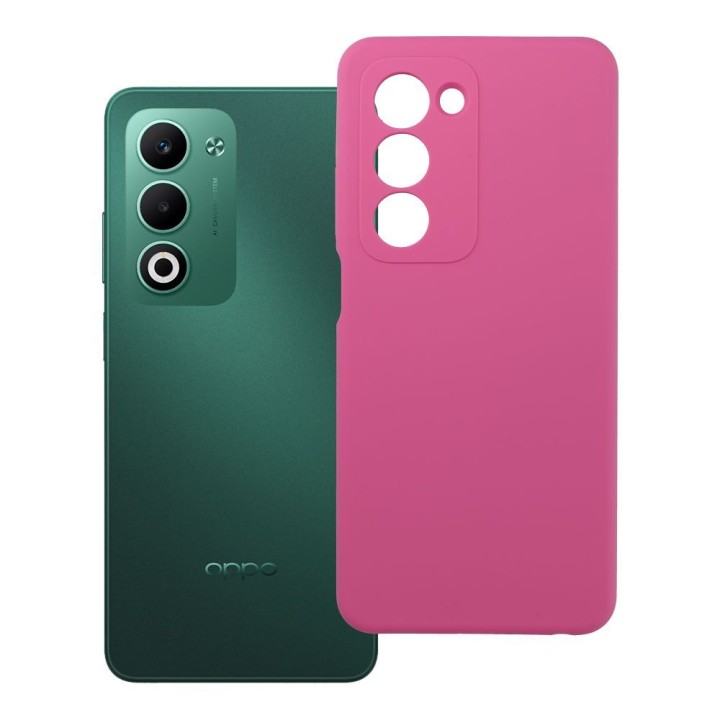 Чохол для Oppo A5 4G / A5 5G Silicone 2mm (camera protection) рожевий