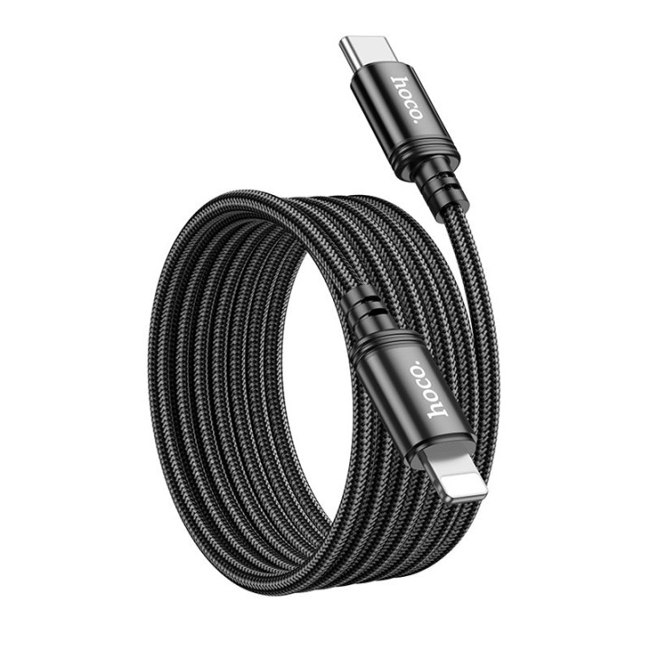 USB-C to Lightning cable Hoco PD 27W 2 m X89 black