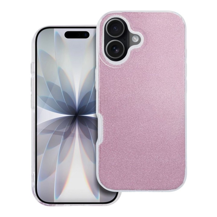 Чехол для iPhone 17 Shining розовый
