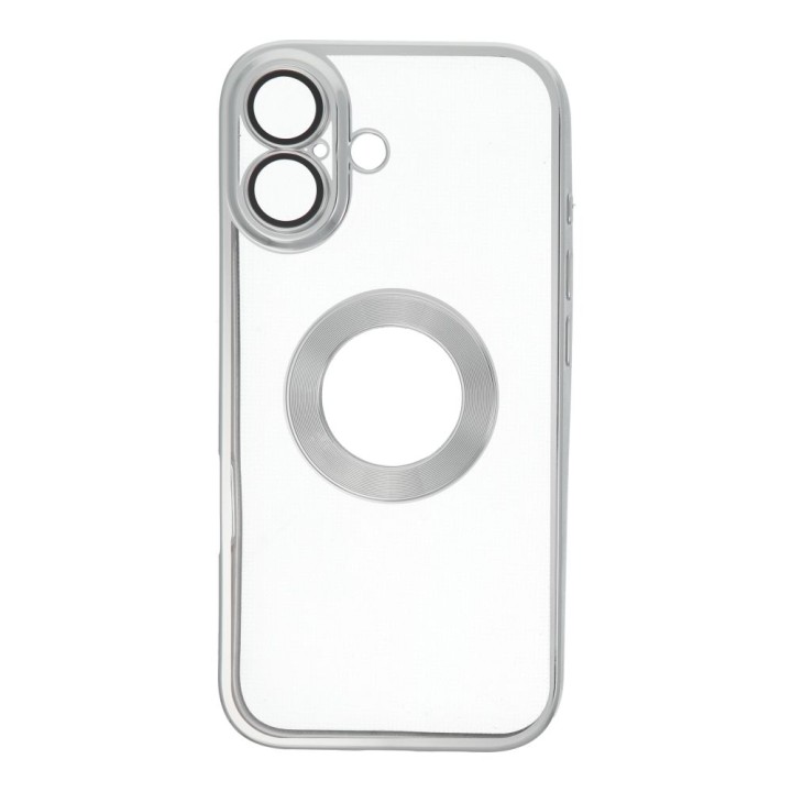 Чохол для iPhone 17 Glam сріблястий