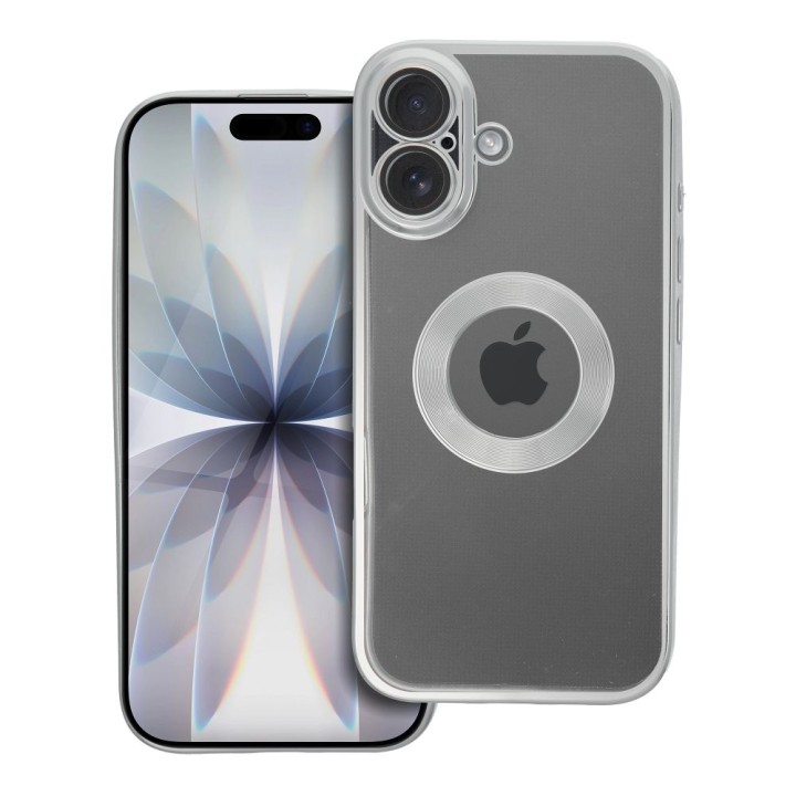 Чохол для iPhone 17 Glam сріблястий