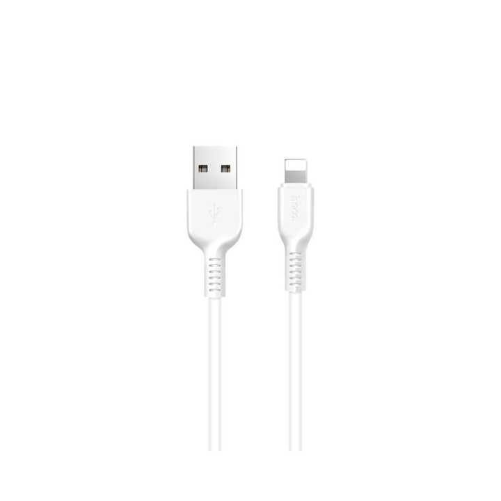 Cable USB A for Lightning Hoco 2,4A 1 m X20 white